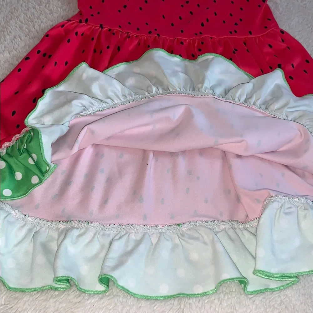 Rylee Faith Watermelon Print Dress NWOT 4/5